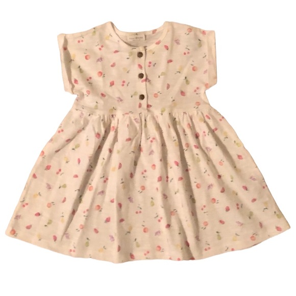 Next Baby sweet cotton dress with fruit on it size 9-12 months - Picture 7 of 7